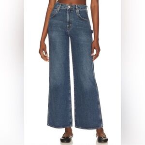 AGOLDE Magda Denim Carpenter in Darkness Jeans Size 23‎